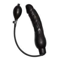 Black Latex Balloon Dildo
