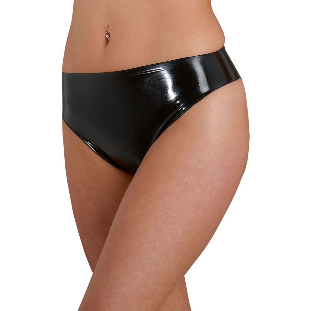 Latex Slip black