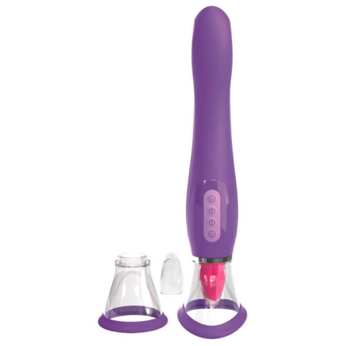 Her Ultimate Pleasure 3-in-1 Vibrator and Clitoral Stimulator